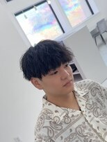 アビー ランシェル(ABEY LENCIEL) ソフトツイストスパイラルパーマ/刈り上げマッシュ