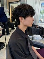 ダブル(W)&nbsp;メンズ/スパイラルパーマ