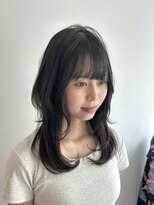 ロックワークオレンジ 西中島店(ROCK WORK ORANGE)&nbsp;レイヤーカット＊ 暗髪カラー