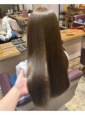 olive beige × straight