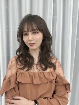 アマトウキョウスマートサロン(AMA TOKYO×Smart Salon) 韓国ヘア　2wayバング  レイヤーカット くびれヘア  顔周り