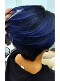 ブリーチ必須青カラー！
