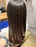 【佐藤指名限定】ツヤ感◎プレミアム美髪♪カット＋縮毛矯正＋髪質改善TR