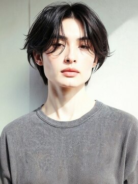 カバーヘア ブリス 北浦和(COVER HAIR bliss) 韓国風センターパートで清潔感社会人向け◎p北浦和