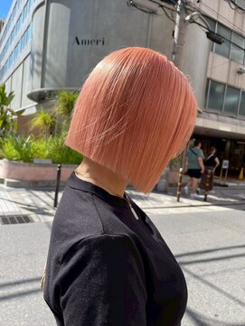 レイム(LAME) ショートボブウルフカット前下がりボブ外ハネボブボブレイヤー