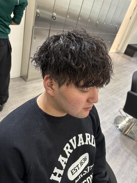 ビカムメンズヘアー 栄店(become men's hair) 縦落ちツイストスパイラルマッシュ