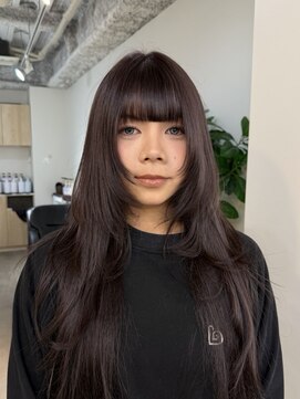 ヒョンミョン ライズバイレボ 柏西口店(hyon myon/RISEbyREVO) ハッシュカット/チョコレートブラウン