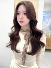 ローウェ 渋谷(Louwe)&nbsp;韓国巻き下ろしヘア＊misaki＊