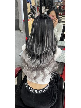 アイスキャンディー(Ice Candy)の写真/憧れのバレイヤージュもエクステで自由自在♪あなただけの輝きを演出◎