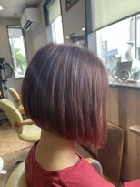 コワフュールセラヴィ(coiffure Cest la vie!) ダブルカラー髪質改善
