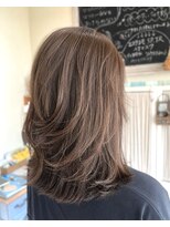 リエットヘア(Lie et.hair)&nbsp;【西尾市】30代・40代の暗すぎない大人ブラウンカラー