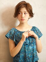 ベック ヘアサロン(BEKKU hair salon) 外ハネで前髪なしショートボブ!アッシュ系のカラーで透明感UP