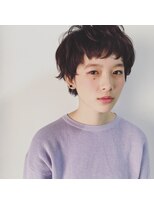 コクーン(Cocoon)&nbsp;クセ毛風ベビーバングショート☆  中村マサアキ