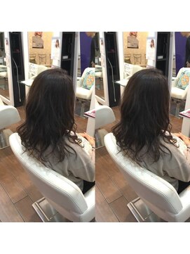 モードケイズ JR茨木improve店(MODE K's) ゆるふわ　オシャレグレージュ