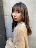 シー バイ ロンド 新宿(Sea by Lond)&nbsp;【藤原三知代】ダークことりベージュゆるふわロング　新宿