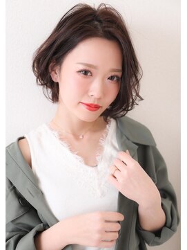 パシフィックダズールコウベウエスト(Pacific Dazzle Kobe west) 『PD神戸』【石田貴恵】大人可愛い☆耳かけボブスタイル☆