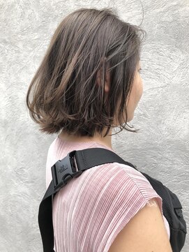 ニア 清澄白河(nir) 〈清澄白河 半個室〉レイヤーボブ/ハイライトカラー