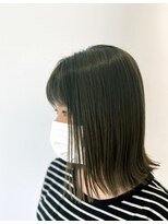 ジプソ(Gypso Hair salon)&nbsp;切りっぱなしボブ×アディクシーカラー