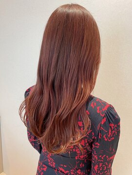 ジーナ 梅田(Zina) 大人かわいい20代30代40代艶髪レッドブラウン【Zina梅田】