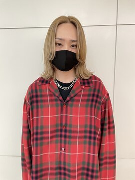 クララ サカエ(CLALA Sakae LA.DONNA group) ブロンドミディアム
