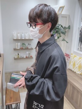 モリオフロムロンドン 松戸店(Morio from London) 【松戸 岩口】丸みコンパクト刈り上げマッシュショート