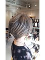 キールーム 伊丹西台店(Kir'oom)&nbsp;白髪を活かしたデザインカラーも得意です♪