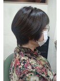 オーガニックカラー　ショートグラデーション