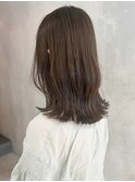 ミディアムレイヤーオリーブブラウン_ショコラアッシュ_ba412331