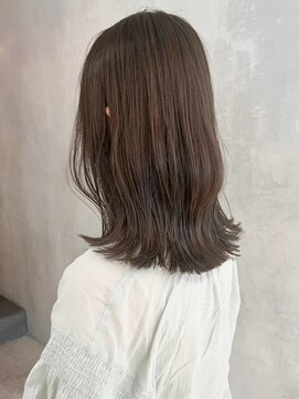 アイティー バイ アルバム 中野店(IT by ALBUM) ミディアムレイヤーオリーブブラウン_ショコラアッシュ_ba412331