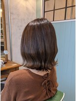 ヘアーサロン キー(Hair salon key)&nbsp;くびれ巻きスタイル♪伸ばしかけにもおすすめ（＾＾）