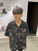 キング 高槻(K!ng)&nbsp;高槻　メンズ　シルバーラベンダー　Wカラー