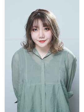 スノードロップ 高円寺店(Snowdrop) 前髪/マチルダボブ/ピンクベージュ/インナーグレージュ/高円寺