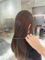 IJK 表参道&nbsp;オリーブベージュ【髪質改善ストレート＋ケアカラー】