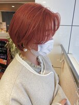 シエル バイ ケンジ 登戸 生田(CIEL by KENJE)&nbsp;☆くびレイヤーイメチェンフルバング似合わせカットショート