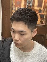 ヒロギンザバーバーショップ 新宿店(HIRO GINZA BARBER SHOP)&nbsp;フェードスタイル(理容室/メンズ/barber shop新宿店)