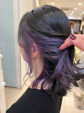 レム(REM) イヤリングカラー×バイオレット