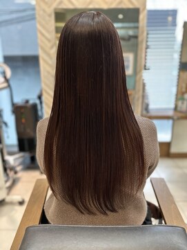 ヘアーアンドメイク アシュレ(Hair&Make assur'e) サラツヤストレート