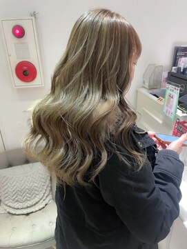 バブ バイネオリーブ(Bab by neolive) オリーブベージュ☆ロングハイライト