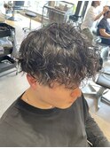 マッシュ×スパイラルパーマ【立川/メンズ】