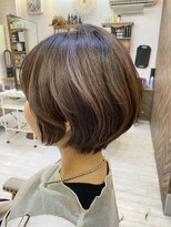 ヘアメイクゼロ 坂戸駅前店(hairmake zero)&nbsp;ショートボブ