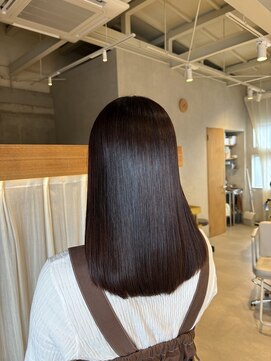 ムク 甲府(muku.) 前髪/ボブ/透明感カラー/暖色