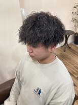 トータルビューティーサロン プリエ(prier)&nbsp;アフロ安藤　メンズパーマ/スパイラルパーマ/波打ちパーマ