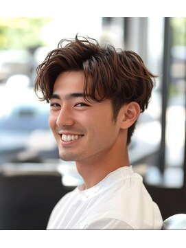 メンズ ルシードスタイル アウラ 松戸市五香(LUCIDO STYLE Aura) メンズスタイル【五香#メンズカット#＜理容室＞#ブリーチ#眉毛】