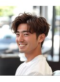 メンズスタイル【五香#メンズカット#<理容室>#ブリーチ#眉毛】