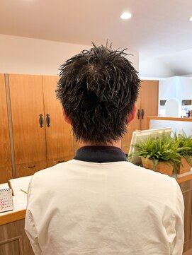 ユウヘアー 尾張旭店(U Hair) 【U hair】スパイキーショート