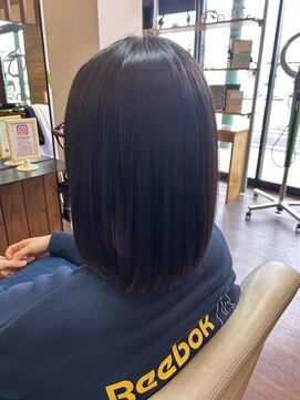 カルムヘアデザイン(Calme hair design) 艶ストレート