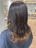 シュシュバイジャガラ 千葉駅北口店(chou chou byJAGARA)&nbsp;裾カラー×ベージュ【chou chou千葉・千葉駅】