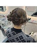 ワンホン風ツインお団子
