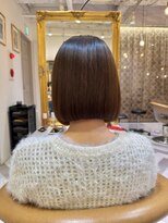 ロンドアベニール 北千住(Lond avenir)&nbsp;イメチェン外ハネボブ美髪ワイドバングレイヤー髪質改善縮毛矯正