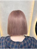 イメチェンヘアスタイルホワイトブロンド外ハネボブ美髪のススメ